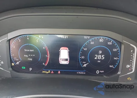 2021 Volkswagen Atlas 3.6L V6 Sel z USA, uszkodzony, nr VIN 1V2ER2CA2MC545261